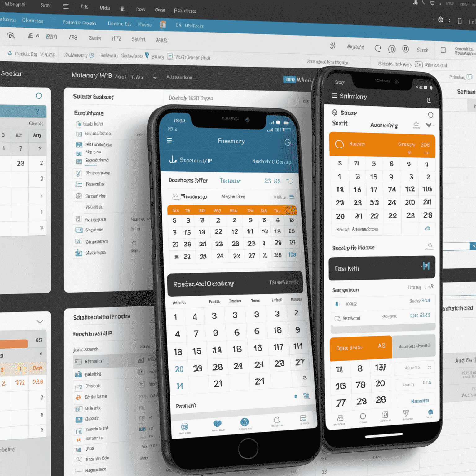 Interface d'Advanced IP Scanner montrant la planification des scans automatiques, avec un calendrier hebdomadaire et des options de fréquence
