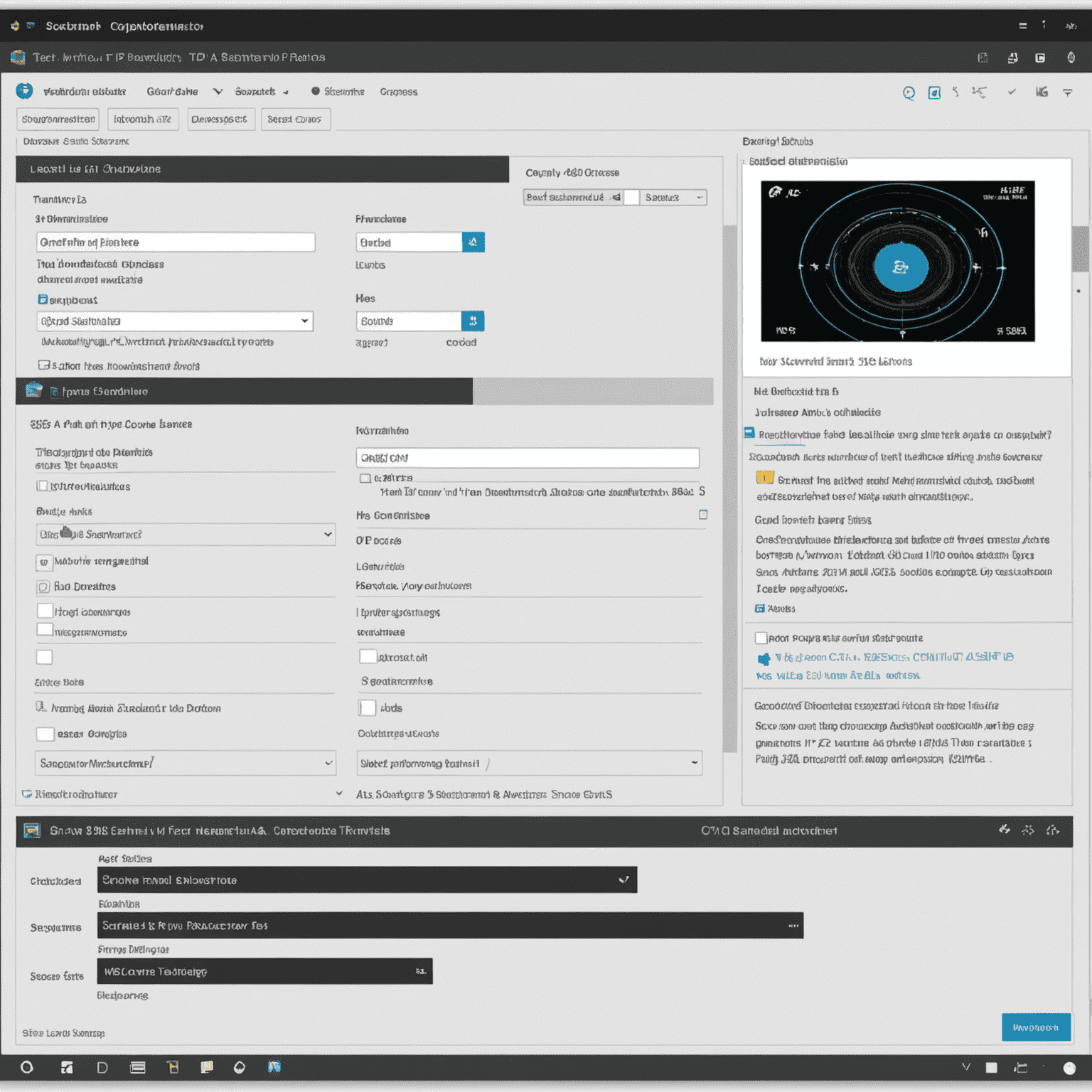 Capture d'écran montrant les résultats d'un scan avec Advanced IP Scanner, mettant en évidence les différents types de périphériques détectés et leurs informations